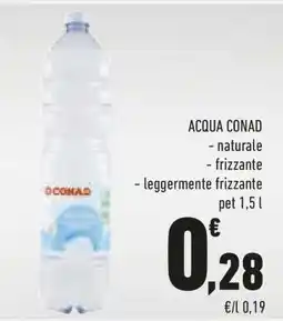 Conad Acqua Conad offerta