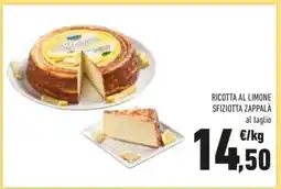 Conad RICOTTA AL LIMONE SFIZIOTTA ZAPPALÀ al taglio offerta