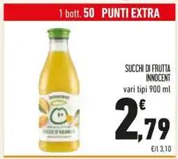 Conad Succhi di Frutta Innocent offerta