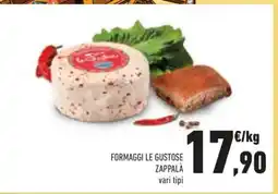 Conad FORMAGGI LE GUSTOSE ZAPPALÀ offerta