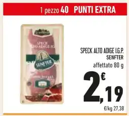 Conad Speck Alto Adige I.G.P. Senfter offerta