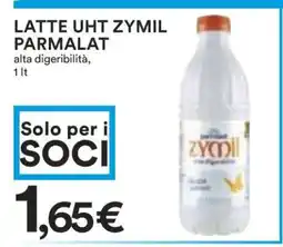Coop LATTE UHT ZYMIL PARMALAT offerta