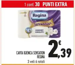 Conad CARTA IGIENICA SENSATION REGINA offerta
