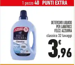 Conad DETERSIVO LIQUIDO PER LAVATRICE FELCE AZZURRA offerta