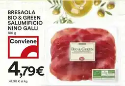 Coop BRESAOLA BIO & GREEN SALUMIFICIO NINO GALLI offerta