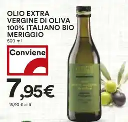 Coop OLIO EXTRA VERGINE DI OLIVA 100% ITALIANO BIO MERIGGIO offerta
