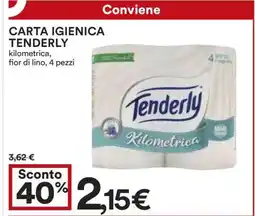 Coop CARTA IGIENICA TENDERLY offerta