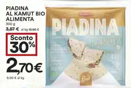 Coop Piadina al Kamut Bio Alimenta offerta
