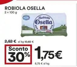 Coop Robiola Osella offerta