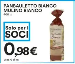 Coop Panbauletto Bianco Mulino Bianco offerta