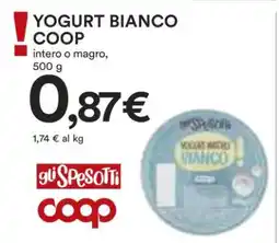 Coop Yogurt Bianco Coop offerta