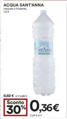Coop ACQUA SANT'ANNA offerta