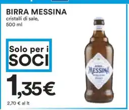 Coop Birra MESSINA offerta
