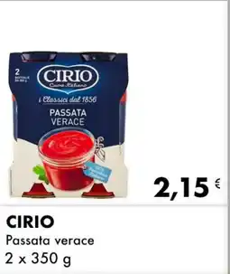 Iper Tosano CIRIO Passata verace offerta
