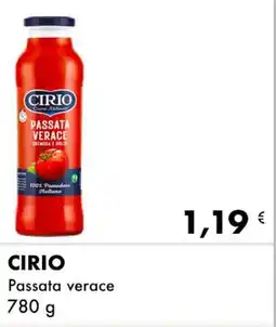 Iper Tosano CIRIO Passata verace offerta
