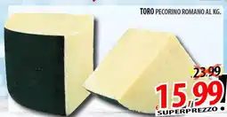 Il Genio Supermercato Toro pecorino romano offerta