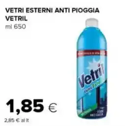 Tigre Vetri esterni anti pioggia VETRIL offerta