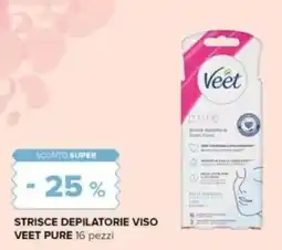 Tigre Strisce depilatorie viso veet pure offerta
