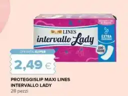 Proteggislip maxi lines intervallo lady