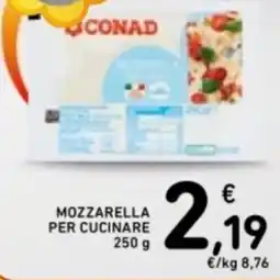 Spazio Conad Mozzarella per cucinare offerta