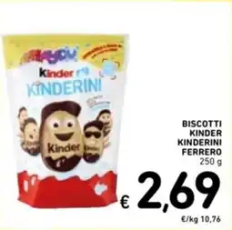 Spazio Conad Biscotti kinder kinderini FERRERO offerta