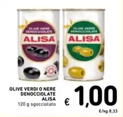 Spazio Conad Olive verdi o nere denocciolate ALISA offerta