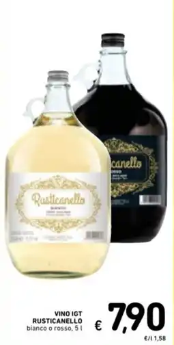 Spazio Conad VINO IGT RUSTICANELLO bianco o rosso offerta