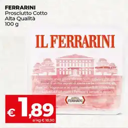 Coop Radenza FERRARINI Prosciutto Cotto Alta Qualità offerta