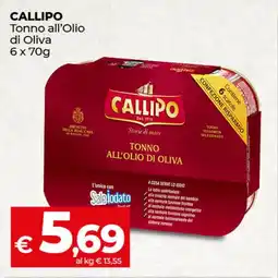 Coop Radenza CALLIPO Tonno all'Olio di Oliva offerta