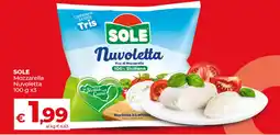 Coop Radenza SOLE Mozzarella Nuvoletta offerta