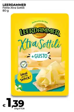 Coop Radenza LEERDAMMER Fette Xtra Sottili offerta