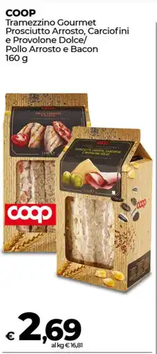 Coop Radenza COOP Tramezzino Gourmet offerta