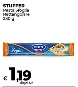 Coop Radenza STUFFER Pasta Sfoglia Rettangolare offerta