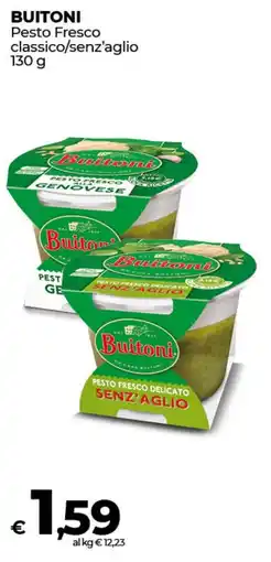 Coop Radenza BUITONI Pesto Fresco classico/senz'aglio offerta