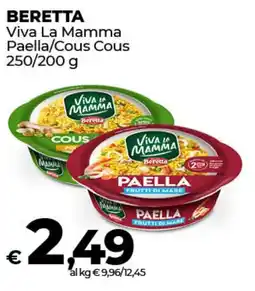 Coop Radenza BERETTA Viva La Mamma Paella/Cous Cous offerta