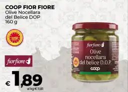Coop Radenza COOP FIOR FIORE Olive Nocellara del Belice DOP offerta