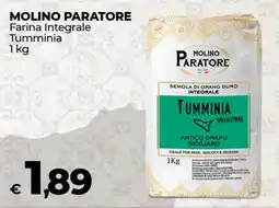 Coop Radenza MOLINO PARATORE Farina Integrale Tumminia offerta