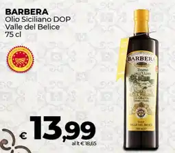 Coop Radenza BARBERA Olio Siciliano DOP Valle del Belice offerta