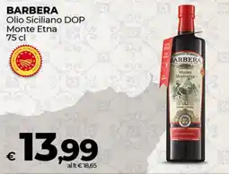 Coop Radenza BARBERA Olio Siciliano DOP Monte Etna offerta
