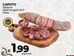 Coop Radenza CAPUTO Salame Sant'Angelo IGP l'etto offerta