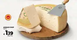 Coop Radenza Asiago dop offerta