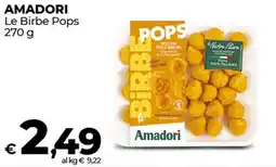 Coop Radenza AMADORI Le Birbe Pops offerta
