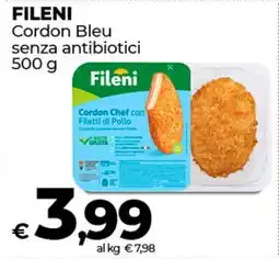 Coop Radenza FILENI Cordon Bleu senza antibiotici offerta