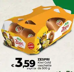 Coop Radenza ZESPRI Kiwi Gold vaschetta offerta