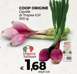 Coop Radenza COOP ORIGINE Cipolle di Tropea IGP offerta