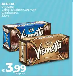 Coop Radenza ALGIDA Vignetta Vaniglia/Salted Caramel/ Cappuccino offerta