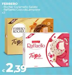Coop Radenza FERRERO Rocher Caramello Salato offerta