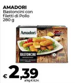 Coop Radenza AMADORI Bastoncini con filetti di Pollo offerta