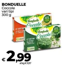 Coop Radenza BONDUELLE Coccole vari tipi offerta