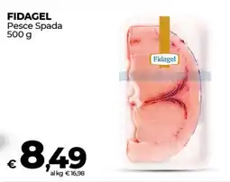 Coop Radenza FIDAGEL Pesce Spada offerta